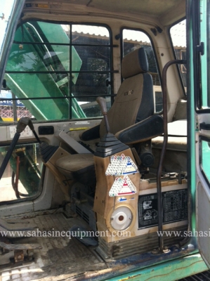 รถขุด ยี่ห้อ KOBELCO รุ่น SK60-1 S/N LE117XX นำเข้า บจก.สหสินอีควิปเม้นท์ โทร.081-5851880, 02-5168100-1 www.sahasinequipment.com