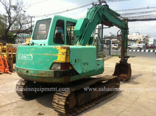 รถขุด ยี่ห้อ KOBELCO รุ่น SK60-1 S/N LE117XX นำเข้า บจก.สหสินอีควิปเม้นท์ โทร.081-5851880, 02-5168100-1 www.sahasinequipment.com