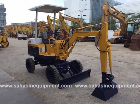 รถขุดล้อยาง ยี่ห้อKOMATSU รุ่น PW05 S/N 11XX นำเข้า บจก.สหสินอีควิปเม้นท์ โทร.081-5851880, 02-5168100-1 www.sahasinequipment.com รถขุดล้อยาง ยี่ห้อKOMATSU รุ่น PW05 S/N 11XX นำเข้า บจก.สหสินอีควิปเม้นท์ โทร.081-5851880, 02-5168100-1 www.sahasinequipment.com