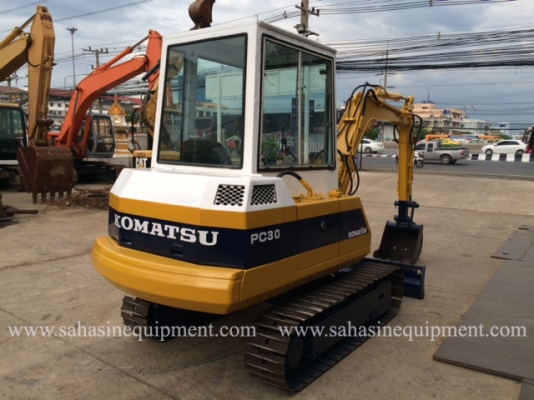 รถขุด ยี่ห้อ KOMATSU รุ่น PC30-5 S/N 89XX นำเข้า ไม่เคยใช้งานในไทย บจก.สหสินอีควิปเม้นท์ โทร.081-5851880, 02-5168100-1 www.sahasinequipment.com รถขุด ยี่ห้อ KOMATSU รุ่น PC30-5 S/N 89XX นำเข้า ไม่เคยใช้งานในไทย บจก.สหสินอีควิปเม้นท์ โทร.081-5851880, 02-5168100-1 www.sahasinequipment.com
