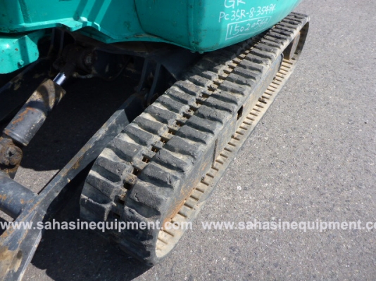 รถขุด ยี่ห้อ KOMATSU รุ่น PC35R-8 S/N 35494 นำเข้า บจก.สหสินอีควิปเม้นท์ โทร.081-5851880, 02-5168100-1 www.sahasinequipment.com