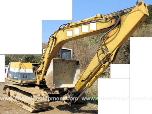 รถขุด ยี่ห้อ KOMATSU รุ่น PC120-5 S/N 40803 นำเข้า บจก.สหสินอีควิปเม้นท์ โทร.081-5851880, 02-5168100-1 www.sahasinequipment.com