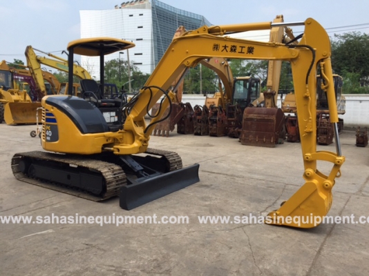 รถขุด ยี่ห้อ KOMATSU รุ่น PC40MR-2 S/N 11152 นำเข้า สภาพดี บจก.สหสินอีควิปเม้นท์ โทร.081-5851880, 02-5168100-1 www.sahasinequipment.com