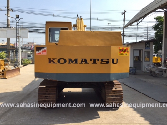 รถขุด ยี่ห้อ KOMATSU รุ่น PC150-1 S/N 12XX นำเข้า บจก.สหสินอีควิปเม้นท์ โทร.081-5851880, 02-5168100-1 www.sahasinequipment.com