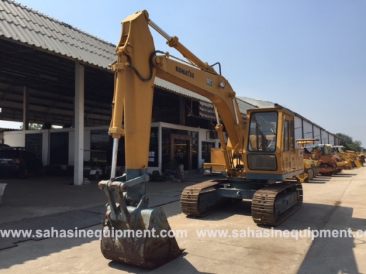 รถขุด ยี่ห้อ KOMATSU รุ่น PC150-1 S/N 12XX นำเข้า บจก.สหสินอีควิปเม้นท์ โทร.081-5851880, 02-5168100-1 www.sahasinequipment.com