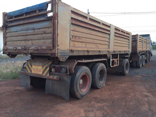 ขายรถ24ล้อประกอบUDดั้มแม่ลูกยาว7เมตรเครือง320แรงม้า