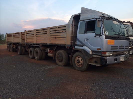 ขายรถ24ล้อประกอบUDดั้มแม่ลูกยาว7เมตรเครือง320แรงม้า