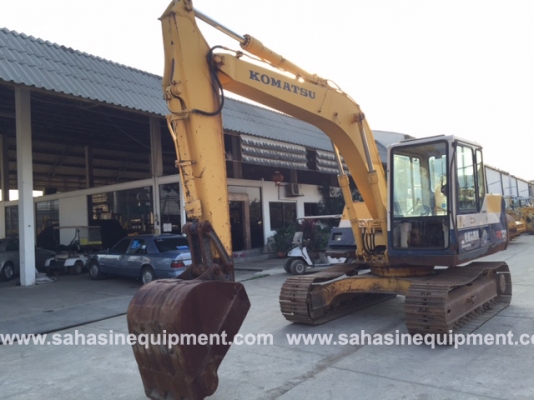 รถขุด ยี่ห้อ KOMATSU รุ่น PC100-5Z S/N334XX นำเข้า สภาพดี บจก.สหสินอีควิปเม้นท์ โทร.081-5851880, 02-5168100-1 www.sahasinequipment.com