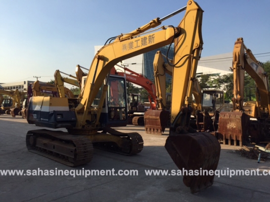 รถขุด ยี่ห้อ KOMATSU รุ่น PC100-5Z S/N334XX นำเข้า สภาพดี บจก.สหสินอีควิปเม้นท์ โทร.081-5851880, 02-5168100-1 www.sahasinequipment.com