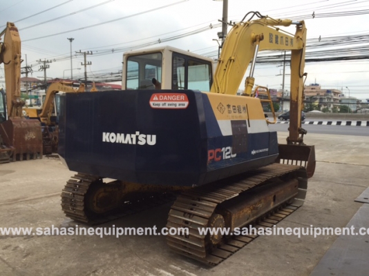 รถขุด ยี่ห้อ KOMATSU รุ่น PC120-5 S/N 302XX นำเข้า ไม่เคยใช้งานในไทย บจก.สหสินอีควิปเม้นท์ โทร.081-5851880, 02-5168100-1 www.sahasinequipment.com รถขุด ยี่ห้อ KOMATSU รุ่น PC120-5 S/N 302XX นำเข้า ไม่เคยใช้งานในไทย บจก.สหสินอีควิปเม้นท์ โทร.081-5851880, 02-5168100-1 www.sahasinequipment.com