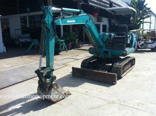 รถขุด ยี่ห้อ KOMATSU รุ่น PC25-1 S/N 63XX สภาพดี บจก.สหสินอีควิปเม้นท์ โทร.081-5851880, 02-5168100-1 www.sahasinequipment.com