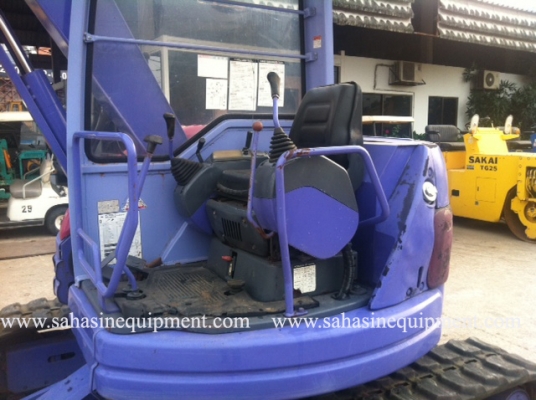 รถขุด ยี่ห้อ KOMATSU รุ่น PC50UU-2 S/N 95XX นำเข้า บจก.สหสินอีควิปเม้นท์ โทร.081-5851880, 02-5168100-1 www.sahasinequipment.com