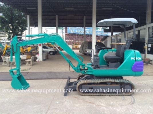รถขุด ยี่ห้อ KOMATSU รุ่น PC10-7 S/N 261XX สภาพดี บจก.สหสินอีควิปเม้นท์ โทร.081-5851880, 02-5168100-1 www.sahasinequipment.com
