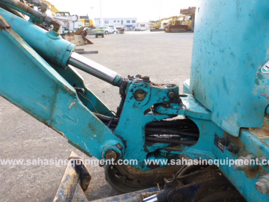 รถขุด ยี่ห้อ KUBOTA รุ่น K-008 S/N 10689 นำเข้า บจก.สหสินอีควิปเม้นท์ โทร.081-5851880, 02-5168100-1 www.sahasinequipment.com