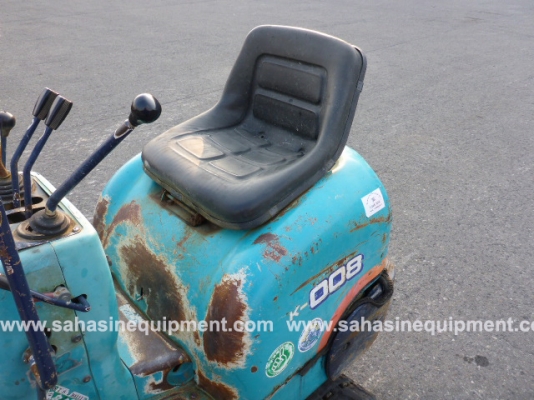 รถขุด ยี่ห้อ KUBOTA รุ่น K-008 S/N 10689 นำเข้า บจก.สหสินอีควิปเม้นท์ โทร.081-5851880, 02-5168100-1 www.sahasinequipment.com