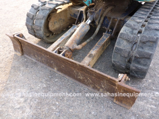 รถขุด ยี่ห้อ KUBOTA รุ่น K-008 S/N 10689 นำเข้า บจก.สหสินอีควิปเม้นท์ โทร.081-5851880, 02-5168100-1 www.sahasinequipment.com