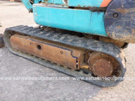 รถขุด ยี่ห้อ KUBOTA รุ่น K-008 S/N 10689 นำเข้า บจก.สหสินอีควิปเม้นท์ โทร.081-5851880, 02-5168100-1 www.sahasinequipment.com