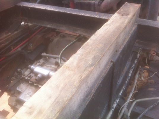 ขาย HINO SUMO 227 สองเพลาดั๊ม เครื่อง+เกียเดิม กระบะเหล็ก