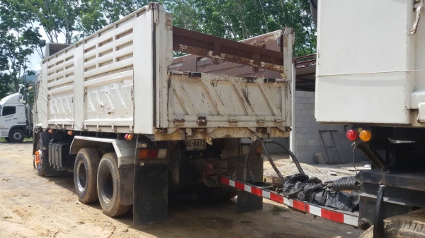 10ล้อดั้มพ์ แม่ลูก HINO 380แรงม้า แม่53 ลูก55 ลูก3เพลา สภาพสวย พร้อมใช้งาน 087-2976734 095-0403929