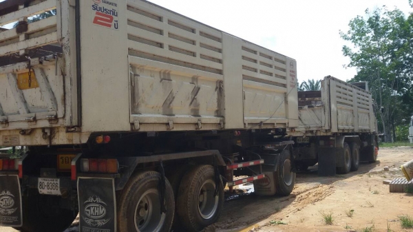 10ล้อดั้มพ์ แม่ลูก HINO 380แรงม้า แม่53 ลูก55 ลูก3เพลา สภาพสวย พร้อมใช้งาน 087-2976734 095-0403929