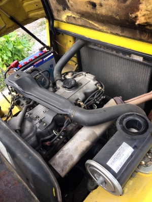 ขายถูก รถโฟล์คลิฟท์ MITSUBISHI ขนาด3ตัน เครื่องยนต์เบนซิล เกียร์ธรรมดา ยกได้สูงสุด3เมตร