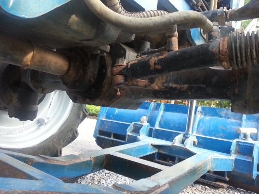 แทรกเตอร์แชมป์ MX 6255 4 WD 2 เพลาพร้อมใบมีดดันหน้า ทำงาน 362 ชั่วโมง