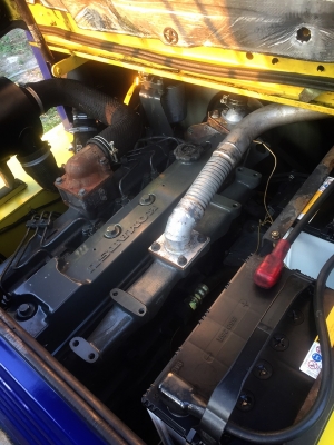 ขายถูก รถโฟล์คลิฟท์ KOMATSU ขนาด3.5ตัน เครื่องยนต์ดีเซล เกียร์ธรรมดา ยกได้สูงสุด4เมตร