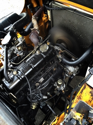 ขายถูก รถโฟล์คลิฟท์ TCM ขนาด1.5ตัน เครื่องยนต์เบนซิล เกียร์ธรรมดา ยกได้สูงสุด3เมตร