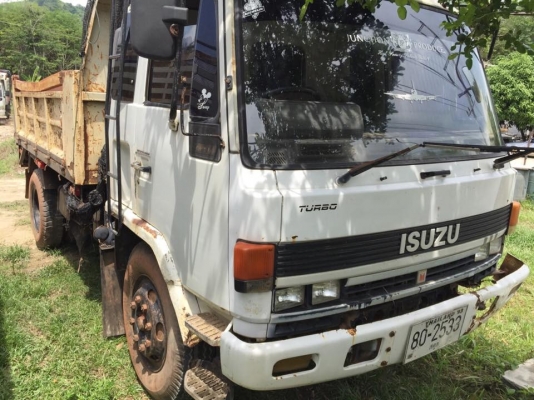 6 ล้อดั้ม 145 แรง ISUZU FSR11F K-3600385 เครื่องมีปั้มลม พ.เพาเวอร์ ดั้มยาว 3.80 ม. เล่มพร้อม