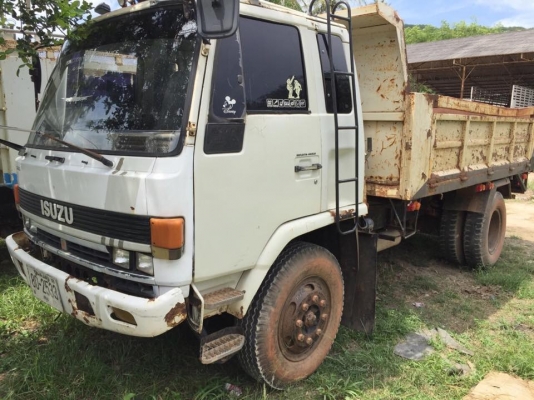 6 ล้อดั้ม 145 แรง ISUZU FSR11F K-3600385 เครื่องมีปั้มลม พ.เพาเวอร์ ดั้มยาว 3.80 ม. เล่มพร้อม