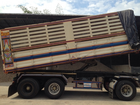 ขาย HINO 344 พ่วงแม่+ลูกดั๊ม กระบะเหล็ก คอกเกษตร รถปี 55