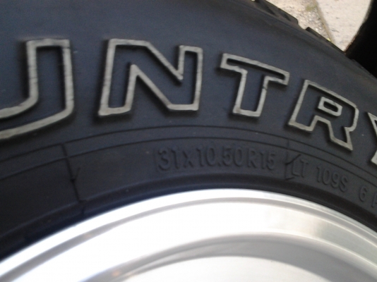 แม็กลายหยดน้ำ ขอบ15 พร้อมยางปี13