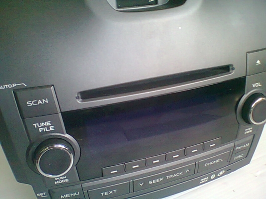 วิทยุเดิมๆ all new d-max แท้ติดรถ