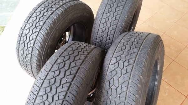 ขายล้อ TRD ขอบ17 พร้อมยาง  265/65R17