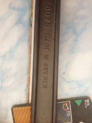 ปะแจเลื่อน BAHCO 18" Made In Sweden ปะแจเลื่อน BAHCO 18" Made In Sweden