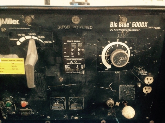 ขายเครื่องเชื่อมสนามMILLER 500AMP