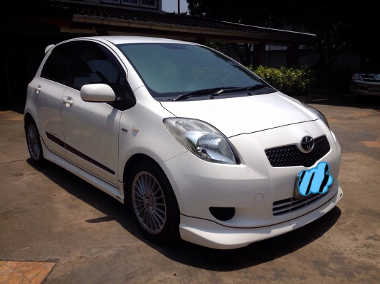 ขายTOYOTA. YARIS. ปี 2008 รุ่นชุดแต่ง TRD. จากโรงงาน สนใจจริงลดได้