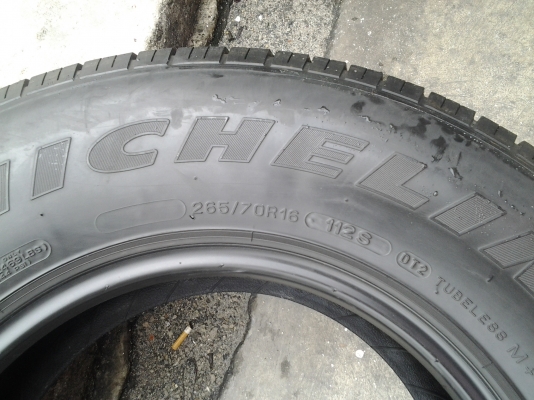 ยาง มิชลิน 265/70/16 ปี12