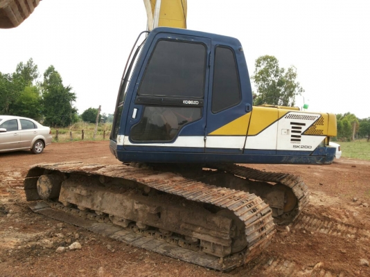 ขายแม็คโคร  KOBELCO SK 200 MART III สภาพพร้อมใช้งาน เครื่องปั้มดี เอวแน่นโซ่ช่วงล่างสวย แอร์เป็น ทำงานไม่โหลดเอกสารใบอินวอยซ์ แต่มีไม่ครบ