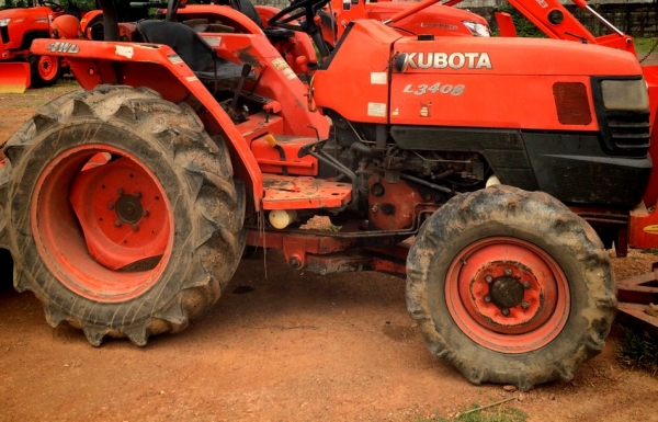 L3408 Kubota +ผาน6x22"  เอกสารเล่มทะเบียนพร้อมโอน