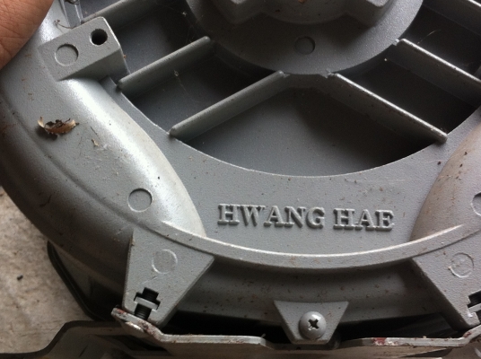 ริงโบลเวอร์ HWANG HAG ขนาด 1 แรงม้า แรงดูดแรงอัดเร็วรอบสูง