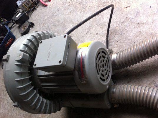 ริงโบลเวอร์ HWANG HAG ขนาด 1 แรงม้า แรงดูดแรงอัดเร็วรอบสูง