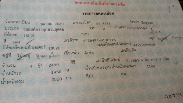 ISUZU SPARK EX 90HP 2500 มังกรทองยอดประหยัด  สวยเดิมน่าใช้ เครื่องแน่น เกียร์ดี แอร์เติมน้ำยาหนาว  สีสวยทั้งคัน รถพร้อมใช้