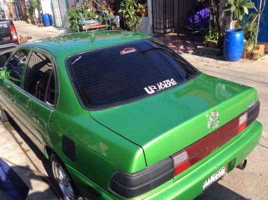 ขายครับ toyota.corola สามห่วง ปี95 ตัวท๊อปสุด เกียรธรรมดา ไม่เคยติดแกส สีเขียวเเสบตูด แมกหล่อๆ เครื่องดีช่วงล่างดีเกียรดี แอรเยน พร้อมใช้ วิ่งไกลสบาย. ภายในสวยไม่มีขาด แตกหัก. ไฟฟ้าทั้งคัน. ราคาแค่ 49000 งดต่อครับถูกแล้ว 085-359-4089 หรือ082-494-5768. กอล ขายครับ toyota.corola สามห่วง ปี95 ตัวท๊อปสุด เกียรธรรมดา ไม่เคยติดแกส สีเขียวเเสบตูด แมกหล่อๆ เครื่องดีช่วงล่างดีเกียรดี แอรเยน พร้อมใช้ วิ่งไกลสบาย. ภายในสวยไม่มีขาด แตกหัก. ไฟฟ้าทั้งคัน. ราคาแค่ 49000 งดต่อครับถูกแล้ว 085-359-4089 หรือ082-494-5768. กอล