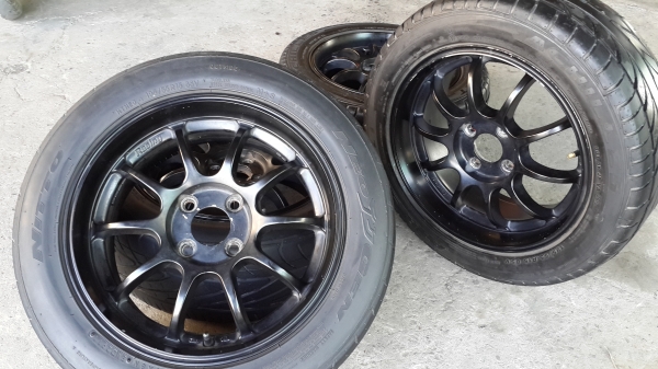 ขอบ 15 4รู100 แถมยาง