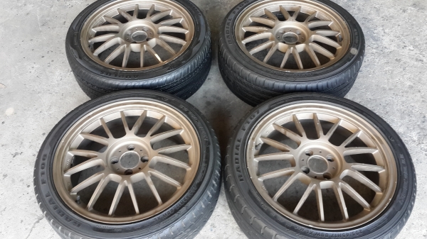 Se37k ขอบ 17 4รู100 พร้อมยางสวยๆ