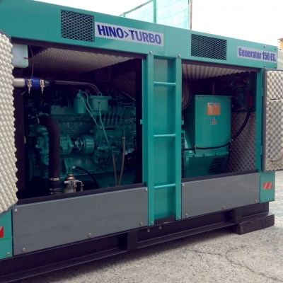 ขายเครื่องปั่นไฟHINO GENSET150Kva. MAD IN JAPAN รับประกัน 1 ปี ขายเครื่องปั่นไฟHINO GENSET150Kva. MAD IN JAPAN รับประกัน 1 ปี