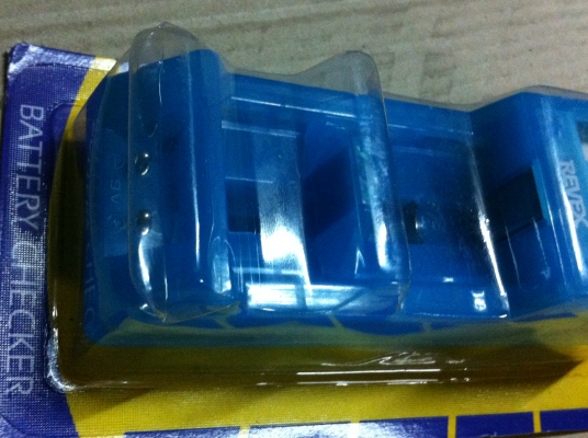 เครื่องเทสและทดสอบแบตเตอรี่ BATTERY CHECKER วัดการมีไฟไหมของถ่านแต่ละก้อน