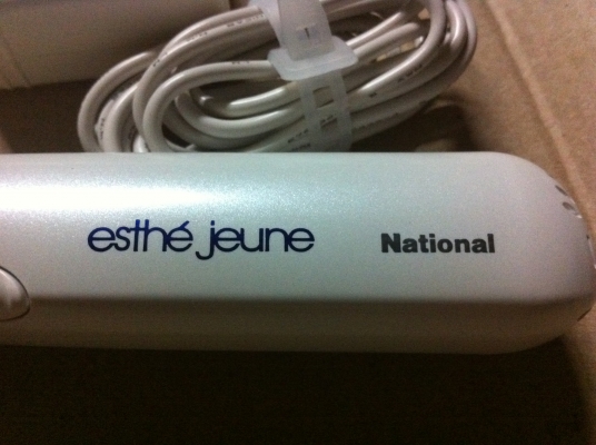 ขุดเครื่องนวดหน้า National รุ่น esthe jeune ของใหม่ครบ