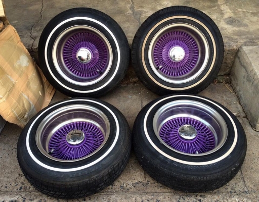 ขายล้อซี่ลวด USA ขอบ 13x7" -60 5/114.3-120-127 ออฟลึกมาก ประมูลจากญี่ปุ่น